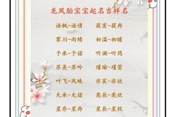 鸡年吉祥男宝宝起名精选