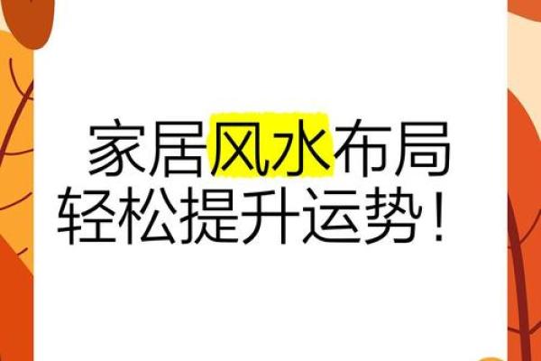 家居风水宝典：让你生活更美好，运势更上一层楼！