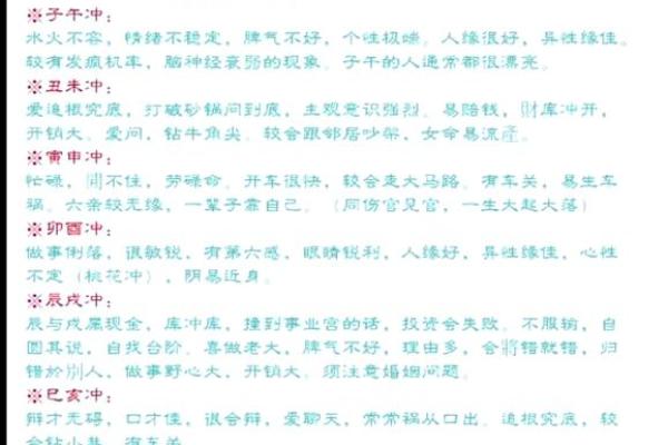 生肖揭秘：地支六冲的神秘力量