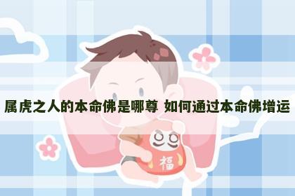 属虎之人的本命佛是哪尊 如何通过本命佛增运